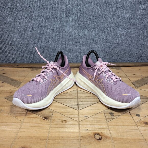 Asics Women's Athletic Shoes in Pink and Cream - Picture 5 of 13